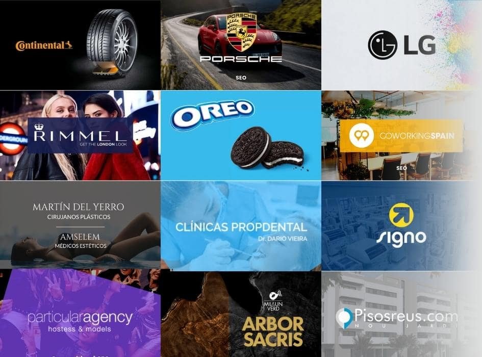 empresas para las que hemos trabajado el seo